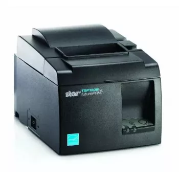 Terminis kvitų spausdintuvas Star Micronics TSP143IIIBI2 203 dpi su automatiniu pjaustytuvu, pilkas
