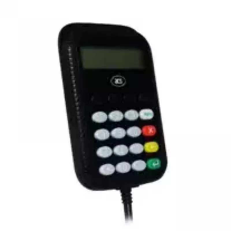 SMS kortelių skaitytuvas su klaviatūra ir LCD ekranu ACS APG8201-B2