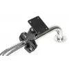 Pritvirtinimo rinkinys Brodit 215792 juodas plastikas