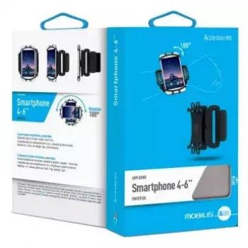 Mobilis ARM BAND 4-6IN – dėklas ant rankos telefonui