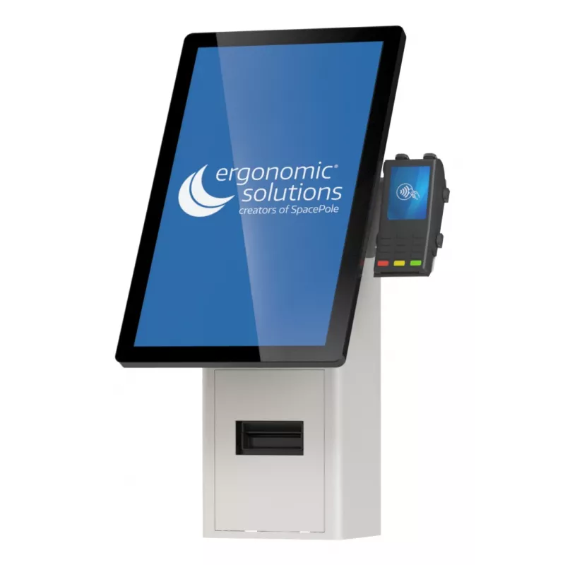 Sieninis laikiklis savitarnos kioskams ergonomic solutions SPK402-02