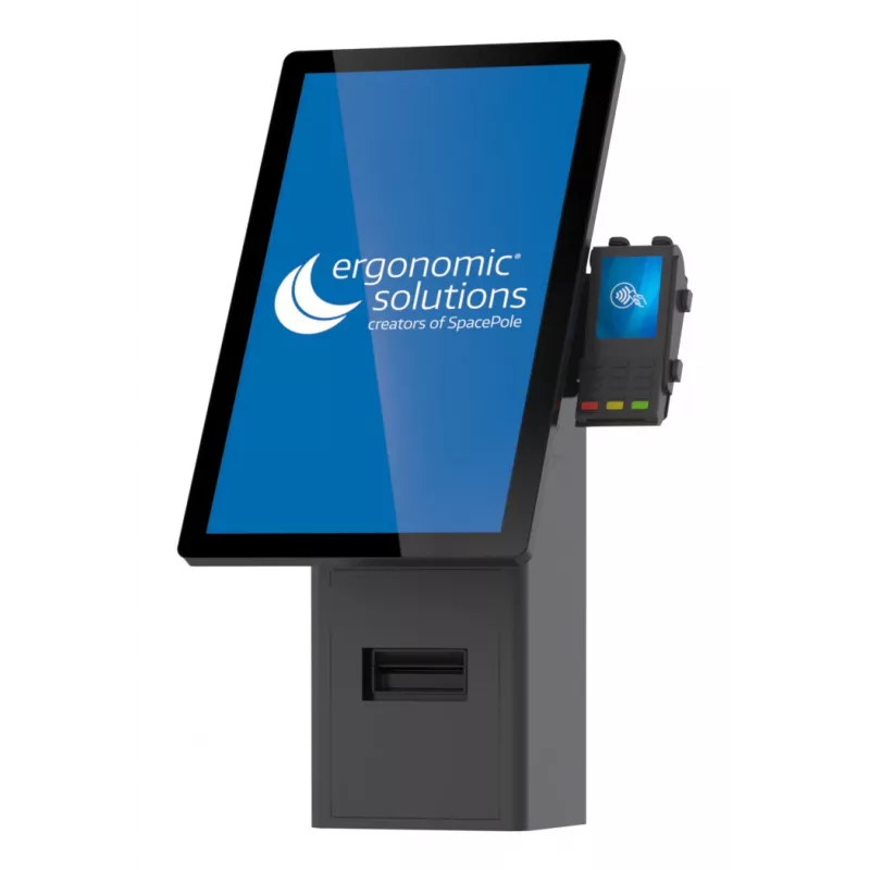Sieninis laikiklis savitarnos kioskams ergonomic solutions SPK402-02