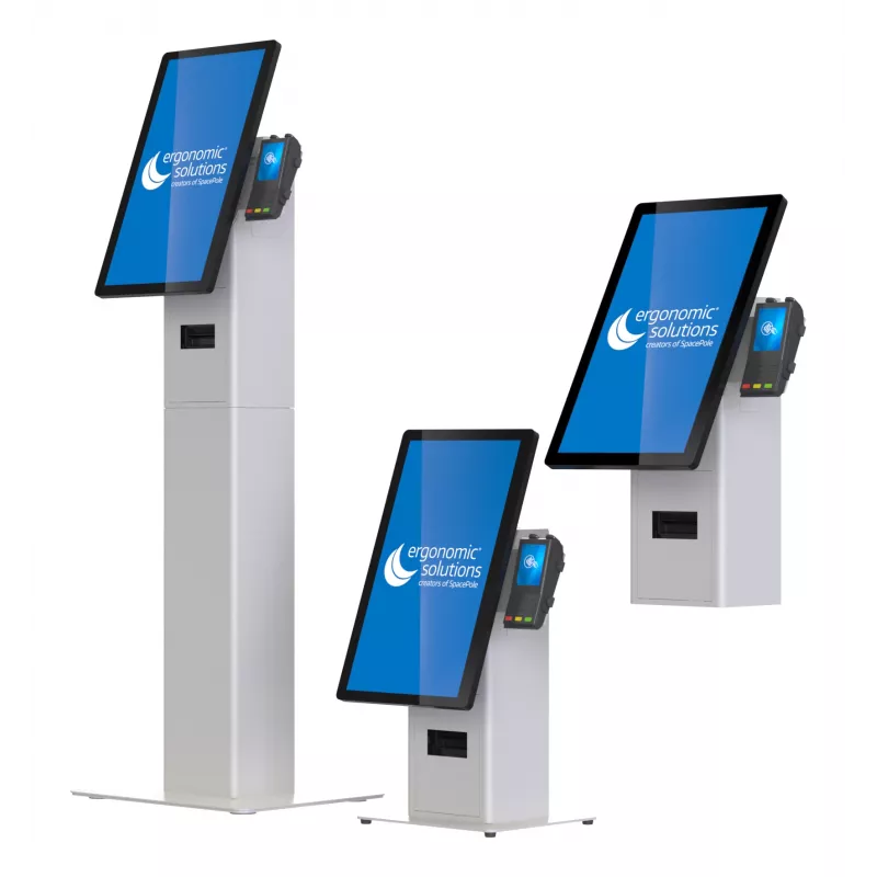 Sieninis laikiklis savitarnos kioskams ergonomic solutions SPK402-02