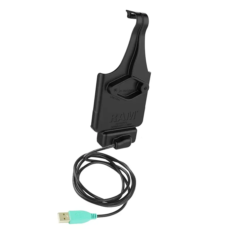 Aktyvus laikiklis RAM Mounts RAM-HOL-SAM9PU mobiliesiems telefonams, juodas