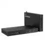 Tinklo siųstuvas-imtuvas Lindy 100m Cat.6A 2 Host USB 3.2 Gen 1 ir HDMI 4K60