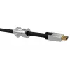 Vivolink VLDG22 stalo kabelių pravedimo įvorė, 22 mm, juoda/aliuminė