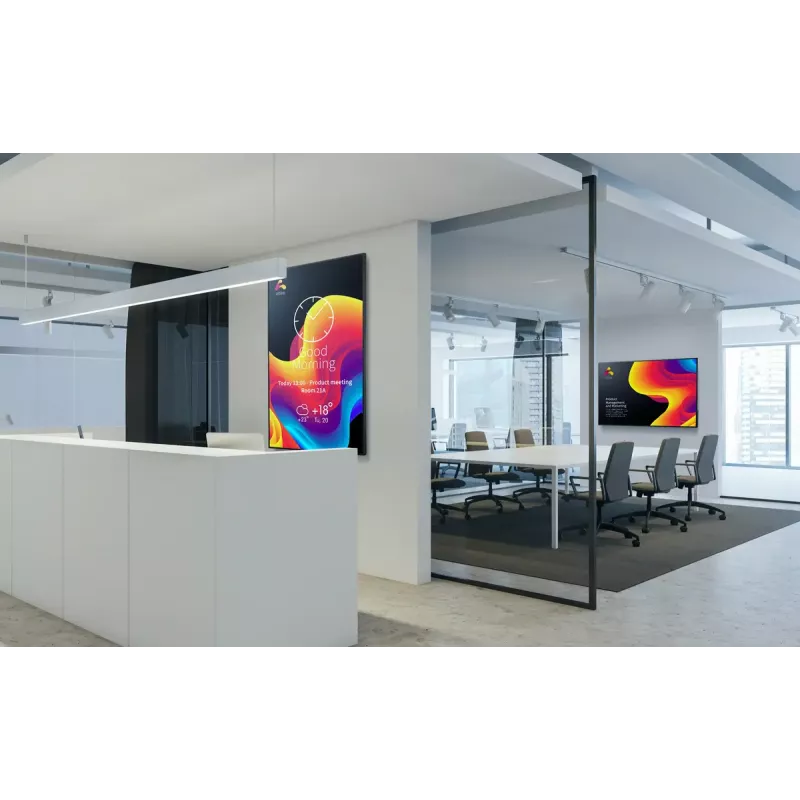 Sharp PN-ME982 98 colių skaitmeninis reklaminis ekranas 4K Ultra HD LED 450 cd/m² Android juodas