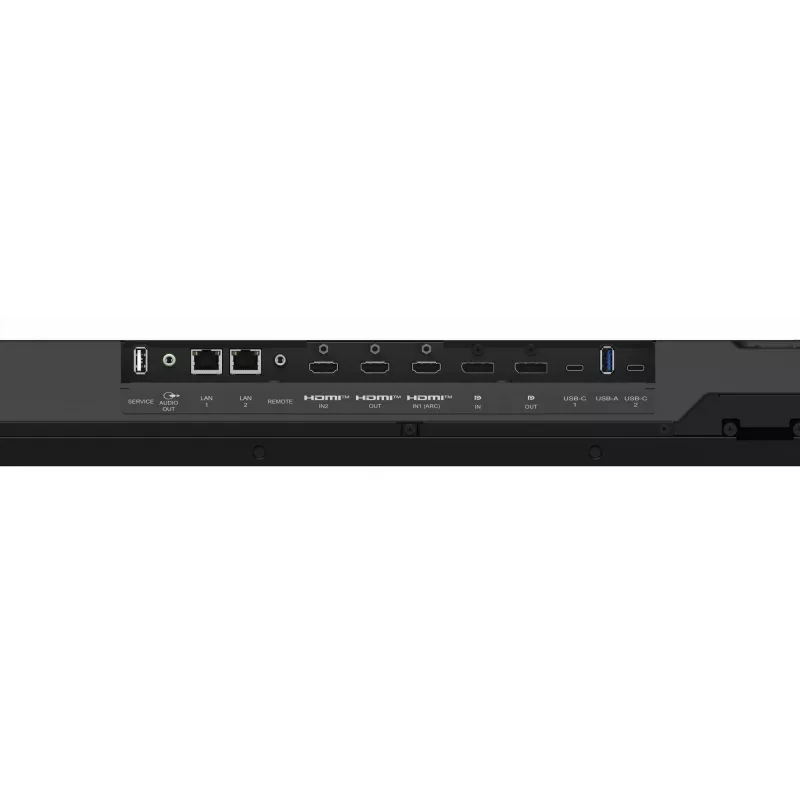 Sharp MultiSync M502 skaitmeninės reklamos plokščiasis ekranas 127 cm (50 col.) LCD 550 cd/m² 4K Ultra HD juodas 24/7