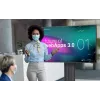 NEC MultiSync E988 Skaitmeninės reklamos plokščiasis ekranas 2,48 m (97,5 col.) LCD 350 cd/m² 4K Ultra HD juodas 24/7