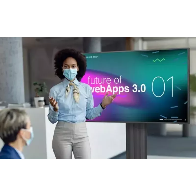 NEC MultiSync E988 Skaitmeninės reklamos plokščiasis ekranas 2,48 m (97,5 col.) LCD 350 cd/m² 4K Ultra HD juodas 24/7