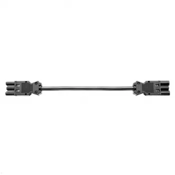 Maitinimo laidas Bachmann 375.0053 juodas 5 m GST18 H05VV-F 3G1.5
