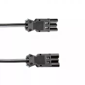 Maitinimo laidas Bachmann 375.0053 juodas 5 m GST18 H05VV-F 3G1.5
