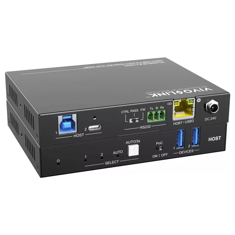 USB 3.0 prailgintuvas Vivolink VLUSB3EXT100H iki 100 m