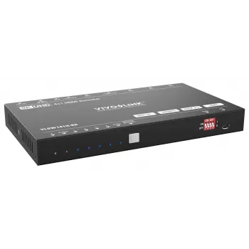 HDMI perjungiklis VivoLink VLSW141H-8K 4x1 – 8K@60Hz įvesties selektorius keturiems HDMI šaltiniams