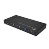 Lindy 4 prievadų HDMI 4K60, USB 3.0 ir garso KVM jungiklis