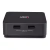 Lindy 2 prievadų Type C, dvigubas HDMI 4K60 KVM jungiklis