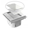 Plexiglaso plokštė mygtukų skydeliui Vivolink VLCP8B-PLEXIGLASS balta DC 12V