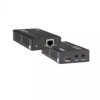 Vivolink VL120007 AV siųstuvas ir imtuvas HDMI bei IR plėtinykliui per vieną kabelį, juodas