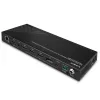 AV siųstuvas Lindy 5 prievadų sklandus pristatymo jungiklis HDBaseT plėstuvas 3840 x 2160 pikselių