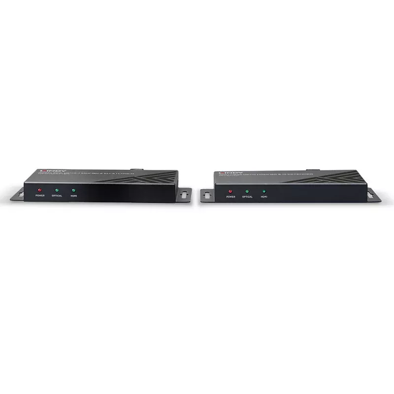 AV siųstuvas ir imtuvas Lindy 300m Šviesolaidinis HDMI 18G IR prailgintuvas