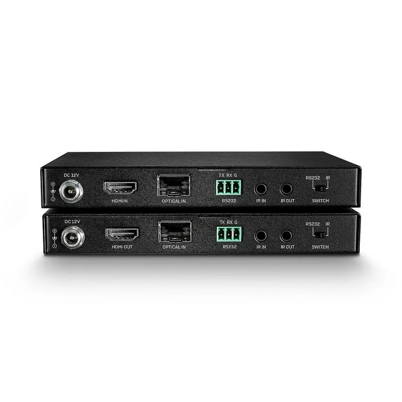 AV siųstuvas ir imtuvas Lindy 300m Šviesolaidinis HDMI 18G IR prailgintuvas