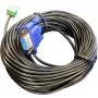 Vivolink VLCPARS232/15M serijinis RS-232 kabelis 15 m juodas Phoenix