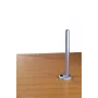 Lindy 450 mm stulpelis su prakiurimo spaustuku, sidabrinis