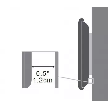 Vivolink VLMW1337 TV laikiklis / stovas 94 cm (37 col.) Juodas