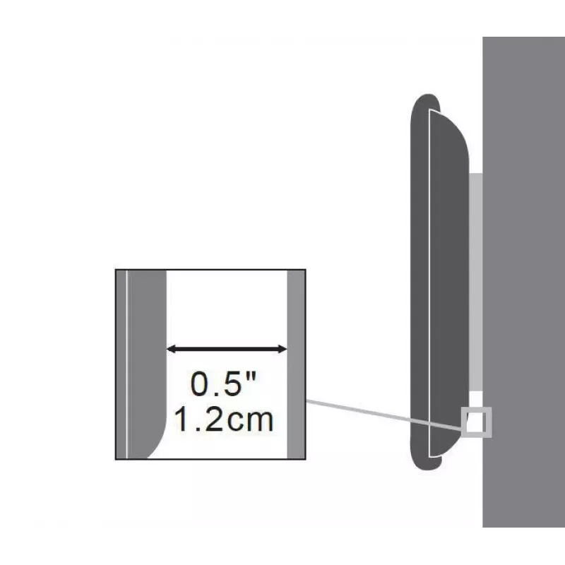 Vivolink VLMW1337 TV laikiklis / stovas 94 cm (37 col.) Juodas