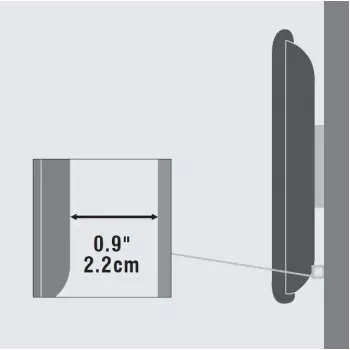Vivolink VLMW2355 TV laikiklis 139,7 cm (55 col.) Juodas