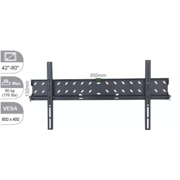 Vivolink VLMW4280 TV laikiklis 2,03 m (80 colių) Juodas