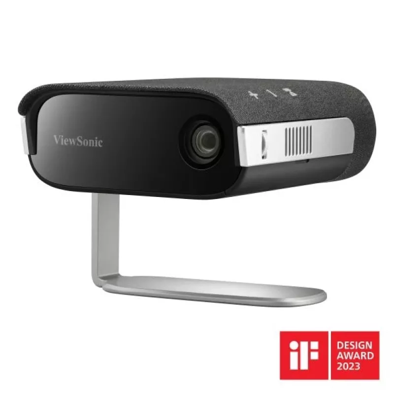 Nešiojamas LED projektorius ViewSonic M1XG, WVGA (854x480), juodas