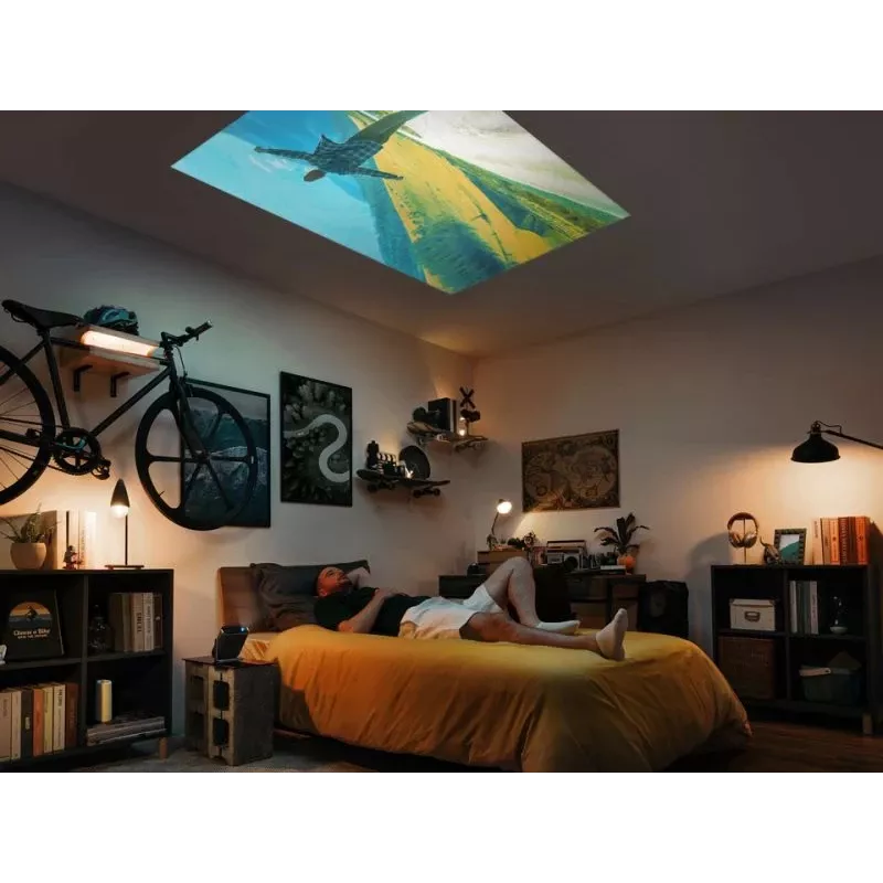 Nešiojamas LED projektorius ViewSonic M1XG, WVGA (854x480), juodas