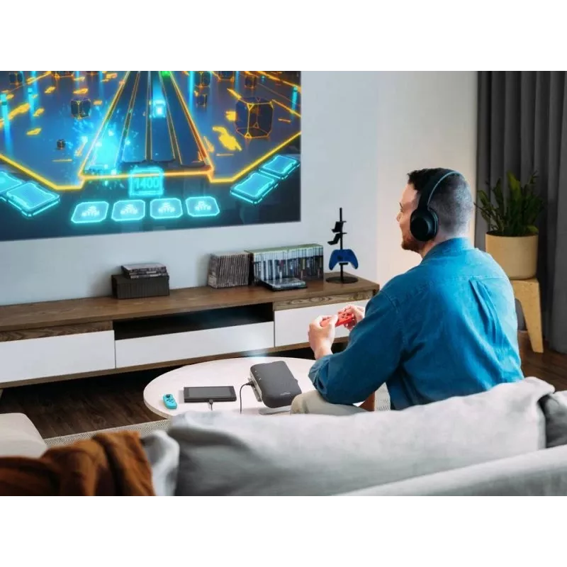 Nešiojamas LED projektorius ViewSonic M1XG, WVGA (854x480), juodas