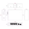 Tinklo jungiklis Ernitec ELECTRA-U06-1GB 1GB Ethernet