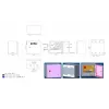 Ernitec ELECTRA-M10-OUTDOOR-200 valdomas L2 PoE tinklo jungiklis, 8× PoE + 2× SFP, IP66, pilka