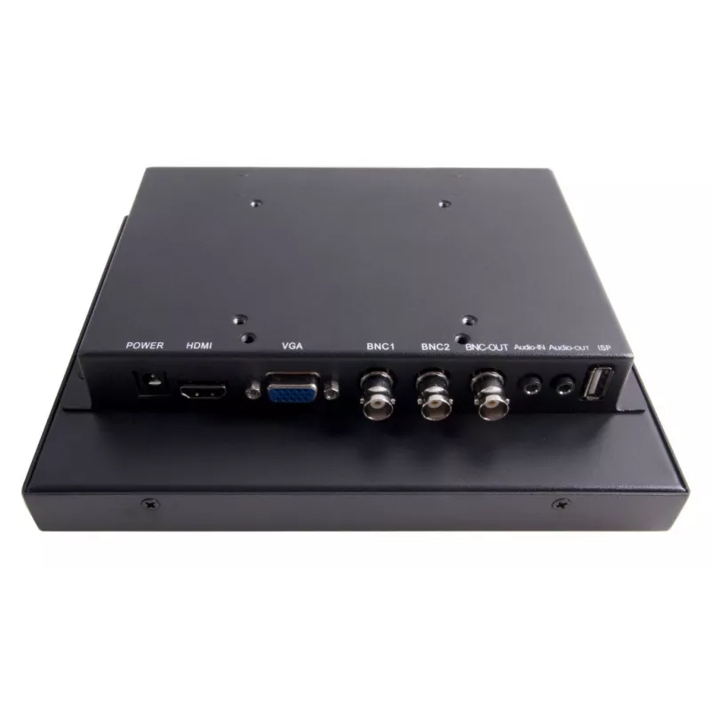 Ernitec 0070-24108-M monitor kompiuterinis 20,3 cm (8 colių) 800 x 600 pikselių SVGA LED juodas