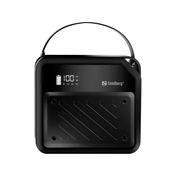 Nešiojama DC galios stotelė SANDBERG Sandberg DC Power Station 72000 – LMFP 72 000 mAh, DC ir USB-C įėjimas, juoda