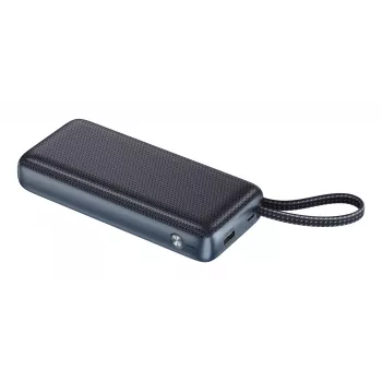 Powerbank Sandberg All-in1 20000 PD 67W – 20000 mAh LiPo, 1×USB-A, 1×USB-C, 15W išvestis, juoda/pilka