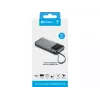 Powerbank Sandberg All-in1 20000 PD 67W – 20000 mAh LiPo, 1×USB-A, 1×USB-C, 15W išvestis, juoda/pilka