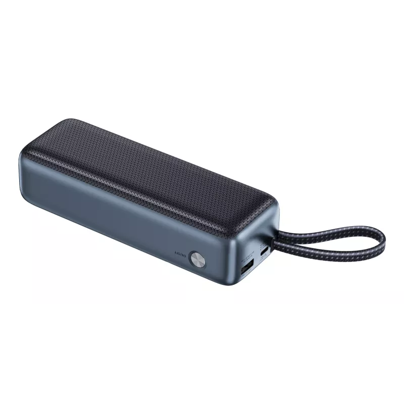 Nešiojamas powerbank SANDBERG All-in1 Powerbank 20000 PD 130W – 20000 mAh, LiPo, USB-A 1x, USB-C 1x, 130 W, juoda/pilka