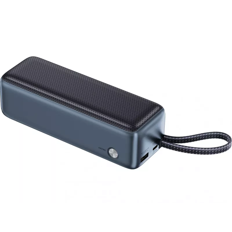 Powerbankas SANDBERG All-in1 27000 PD 240W – 27000 mAh LiPo, 240W išėjimas, 1× USB-A, 1× USB-C, 3,6V – Juoda/Pilka