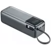 Powerbankas SANDBERG All-in1 27000 PD 240W – 27000 mAh LiPo, 240W išėjimas, 1× USB-A, 1× USB-C, 3,6V – Juoda/Pilka