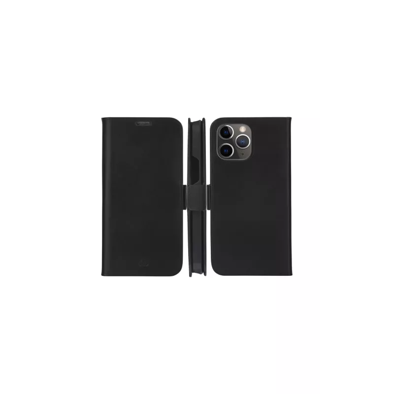 Dėklas-piniginė dbramante1928 Lynge iPhone 13 Pro Max juoda 3 kortelių kišenės