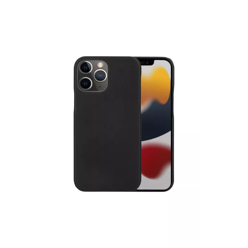 Dėklas-piniginė dbramante1928 Lynge iPhone 13 Pro Max juoda 3 kortelių kišenės