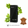 Dėklas-piniginė dbramante1928 Lynge iPhone 13 Pro Max juoda 3 kortelių kišenės