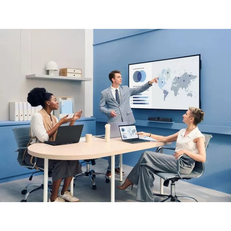 Profesionalus komercinis ekranas VIEWSONIC 43 colių (109,2 cm) 4K UHD LCD, 500 cd/m², Android 14, 24/7, Wi‑Fi