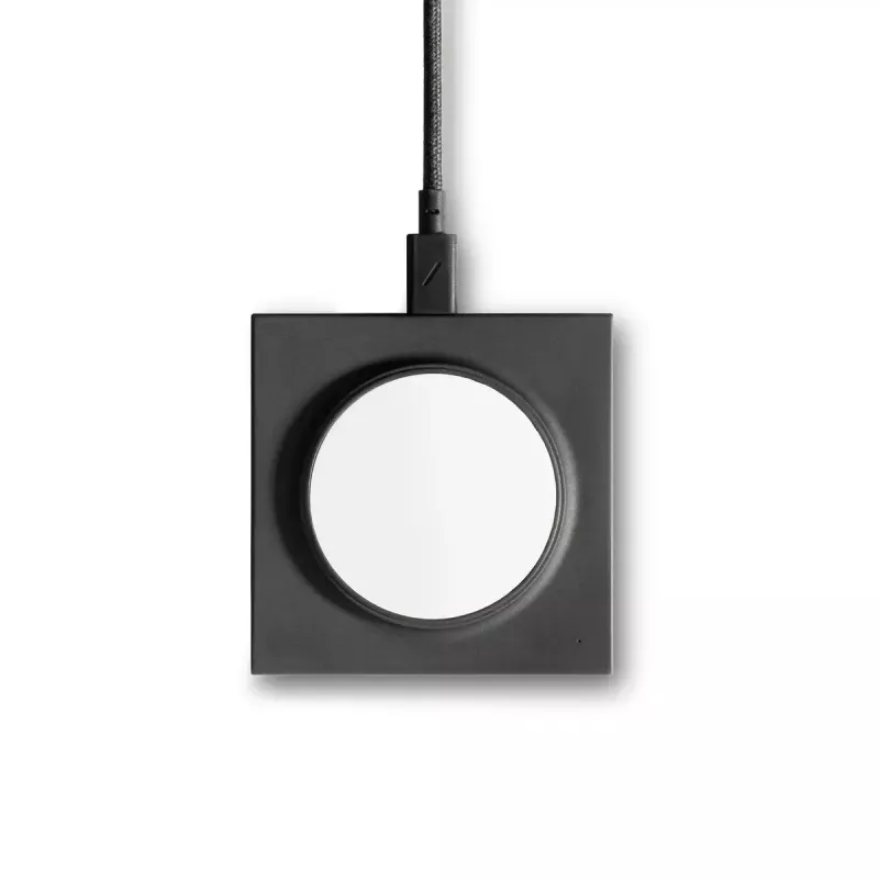 Belaidis magnetinis įkroviklis Native Union Drop Black, juodos spalvos