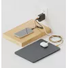 Greitasis GaN įkroviklis Native Union Fast GaN Charger PD 67W Baltas Intl 2C1A USB-C 2 prievadai 67W AC 100–240V apsauga nuo viršsrovių, viršįtampio ir perkaitimo