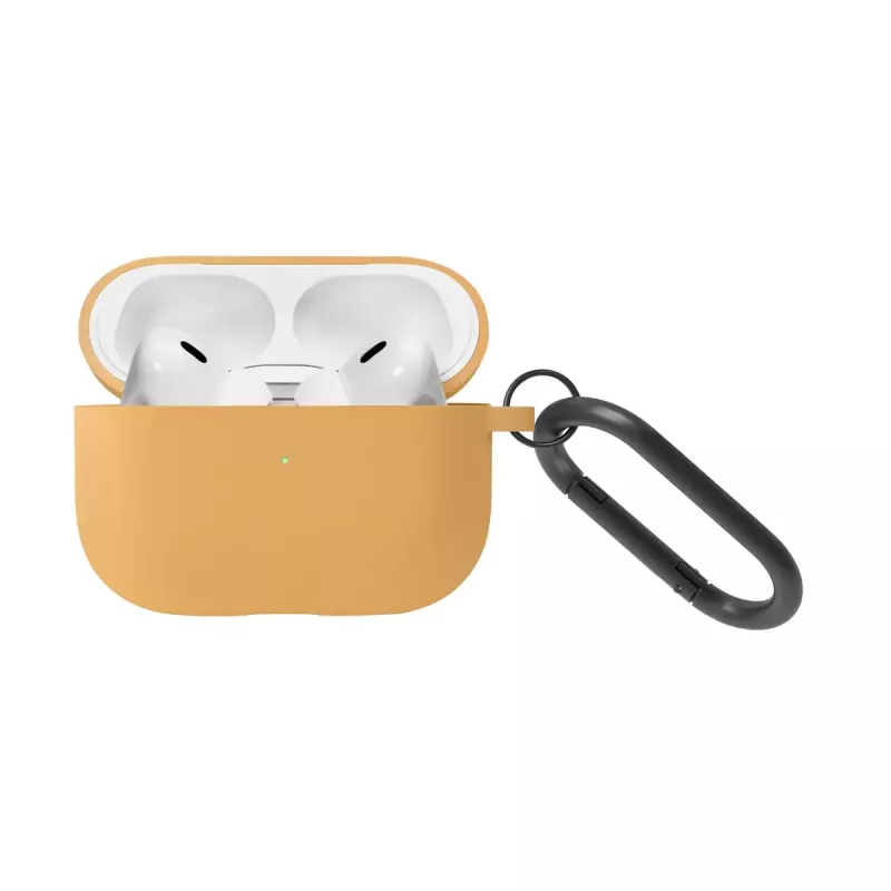 Native Union Roam dėkliukas AirPods Pro 2, aliuminis, polikarbonatas, silikonas, plienas, 16 g, geltonas